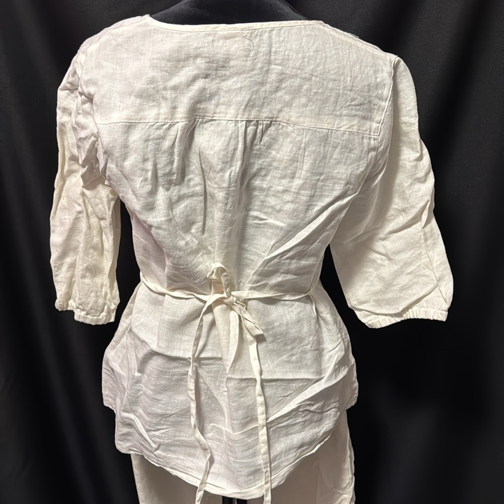 Two Piece Linen Set - Picture 4 of 5